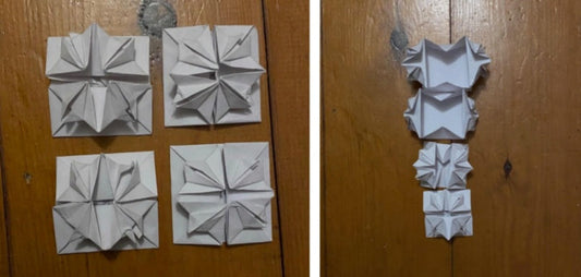 Origami Flower-Patterned Box